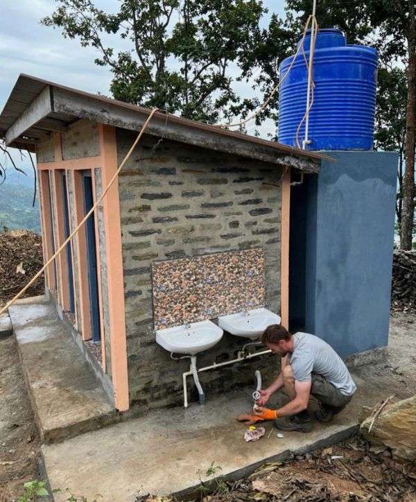 toilet block nepal toilet block nepal